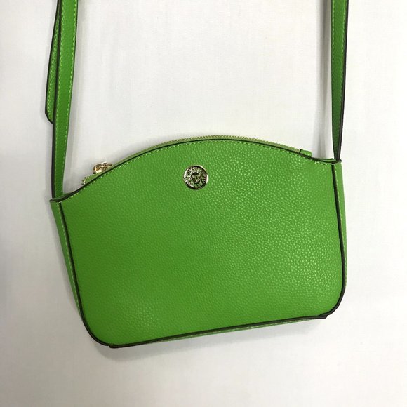 Anne Klein Bags Anne Klein Triple Cross Body Bag In Grass Green